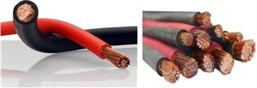 China 1/0 awg welding cable manufacturer
