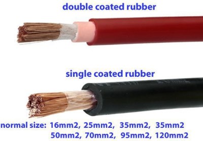 black and red welding cable for sale 