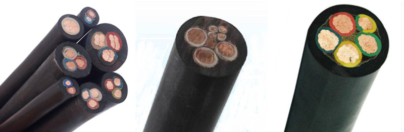 all type flexible rubber cable for sale